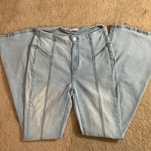 SO Light Blue Flare Women's Jeans